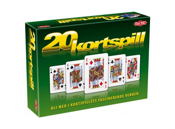 20 Kortspill Regler, 2 kortstokker 